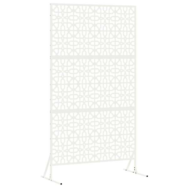 vidaXL Privaatsust&otilde;ke 100 x 50 x 180 cm Teras Valge