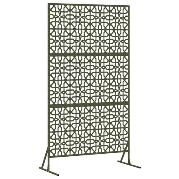 vidaXL Privaatsust&otilde;ke 100 x 50 x 180 cm Teras Oliiviroheline