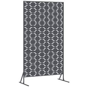vidaXL Privaatsust&otilde;ke 100 x 50 x 180 cm Teras Antratsiit