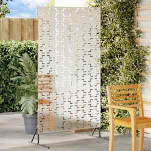 Zaslonska zaščita Siva 100 x 50 x 180 cm Jeklo