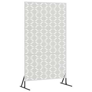 vidaXL Privaatsust&otilde;ke 100 x 50 x 180 cm Roostevaba teras H&otilde;bedane