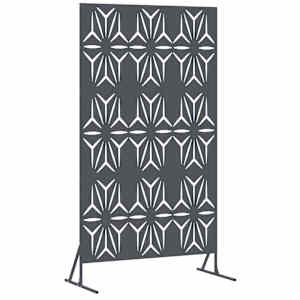 vidaXL Privaatsust&otilde;ke 100 x 50 x 180 cm Teras Antratsiit