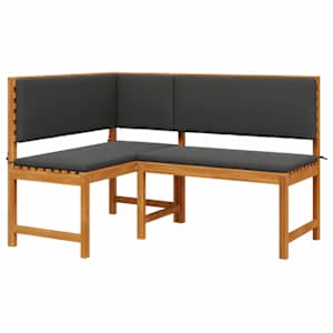 vidaXL Aia tool padjaga Pruun 140 x 100 x 91cm Akaatsiapuit