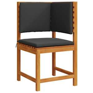 vidaXL Aia tool padjaga Pruun 50 x 50 x 91cm Akaatsiapuit