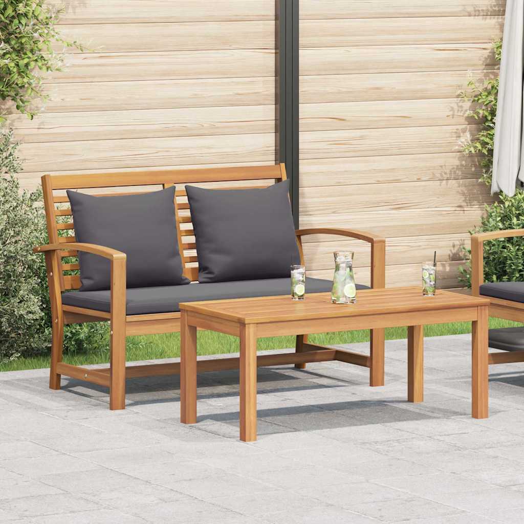 Tuinbank Bruin 110 x 64 x 76.5 cm Massief teakhout