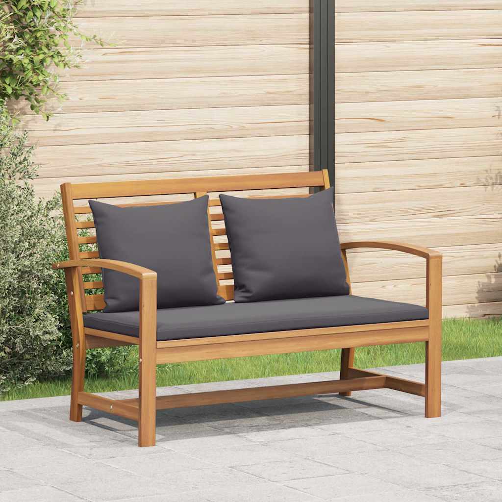Havesofa Sæt 2 pcs Brun Solidt teaktræ