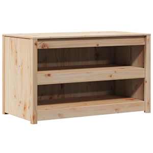 Kuchyňská skříň Hnědý dub 106 x 55 x 64 cm Masivní borové dřevo - obrázek 2