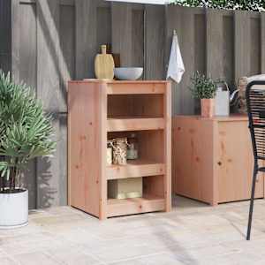 Kuhinjski element Rjav hrast 55 x 55 x 92 cm Masivno borovo les