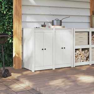 Kuchyňské dveře MEPPEL 2 pcs Bílá 50 x 9 x 82 cm - obrázek 3