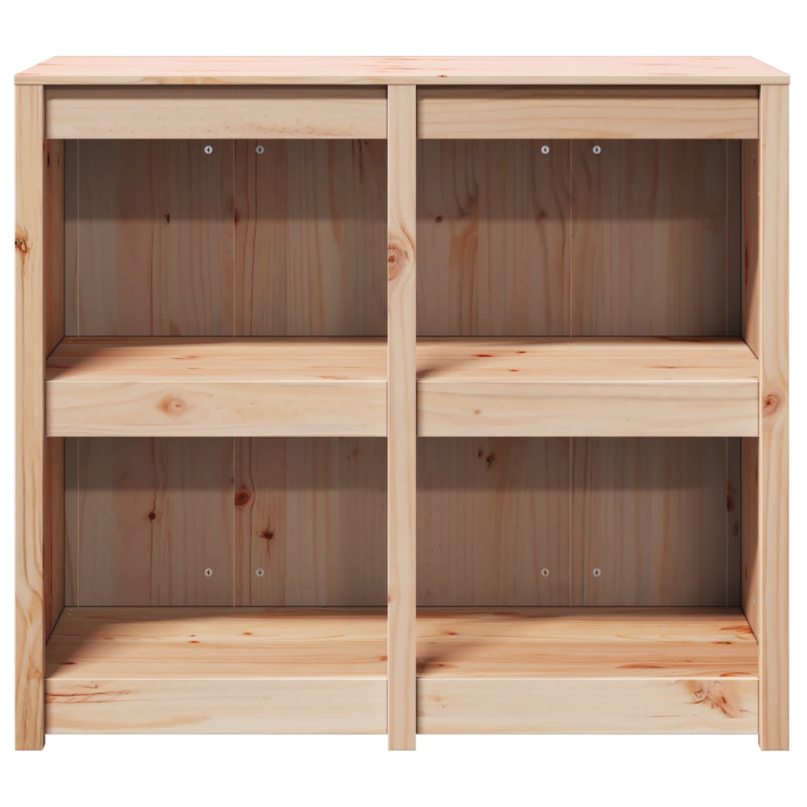 Keittiökaappi hyllyllä MEPPEL Ruskea tammi 106 x 55 x 92 cm - Image 5