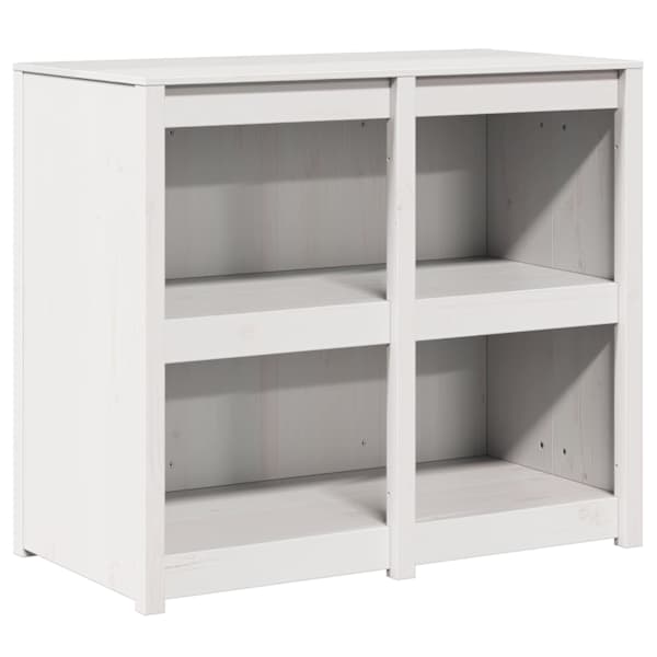 vidaXL K&ouml;&ouml;gikapp MEPPEL Soe valge 106 x 55 x 92 cm