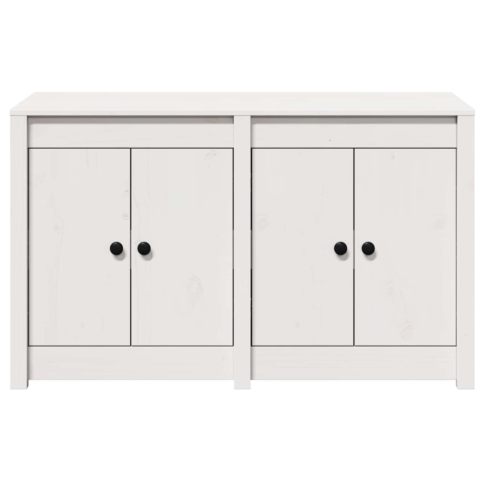 Keittiökaappi MEPPEL Valkoinen 106 x 55 x 64 cm Täysi Mänty - Image 6