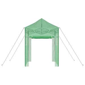 Skleník s pop-up rámem Zelená 200 x 200 x 300 cm Železo - obrázek 6