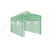 vidaXL Kasvuhoone koos pop-up raami Roheline 280 x 410 x 315 cm Raud