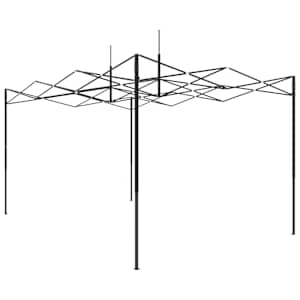 Skleník s pop-up rámem Zelená 290 x 430 x 315 cm Železo - obrázek 5