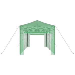 Skleník s pop-up rámem Zelená 290 x 580 x 315 cm Železo - obrázek 6