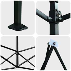 Skleník s pop-up rámem Zelená 290 x 870 x 315 cm Železo - obrázek 7