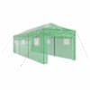 vidaXL Kasvuhoone koos pop-up raami Roheline 290 x 870 x 315 cm Raud