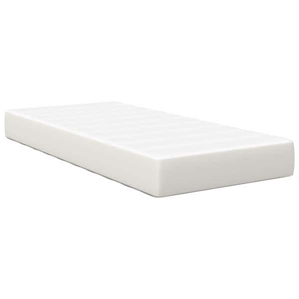 vidaXL Voodi madrats madratsiga cream 80 x 200 cm kangas