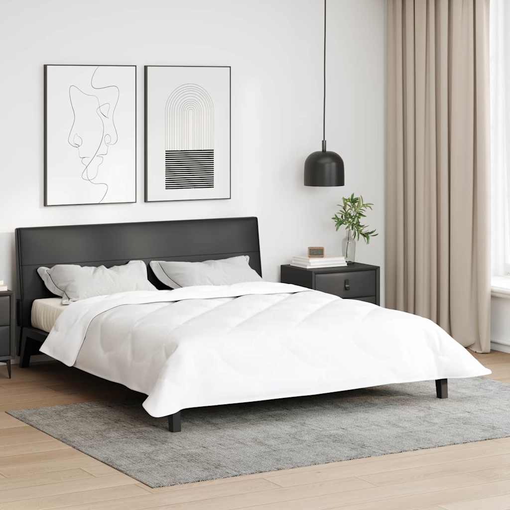 Prikrývky a duchny Biela 240 x 220 cm Mikrovlákno 42007778
