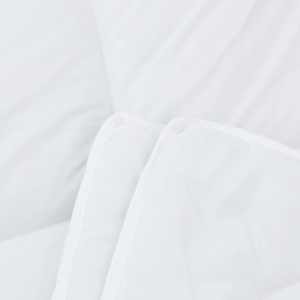 2-in-1 Duvet Bílá 135 x 200 cm Polyester - obrázek 9