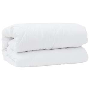 2-in-1 Duvet Bílá 200 x 200 cm Polyester - obrázek 4