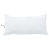 vidaXL Padi 80 x 40 x 20 cm Pol&uuml;ester Valge