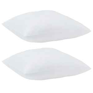 Polštář s polštářem 2 pcs Bílá 61 x 41 x 20 cm Polyester - obrázek 4