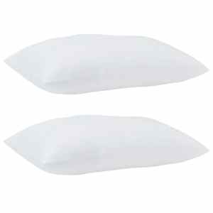 Polštář s polštářem 2 pcs Bílá 61 x 41 x 20 cm Polyester - obrázek 4