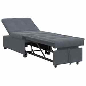 vidaXL Diivanvoodi Tumehall 194 x 67 x 82 cm Samet