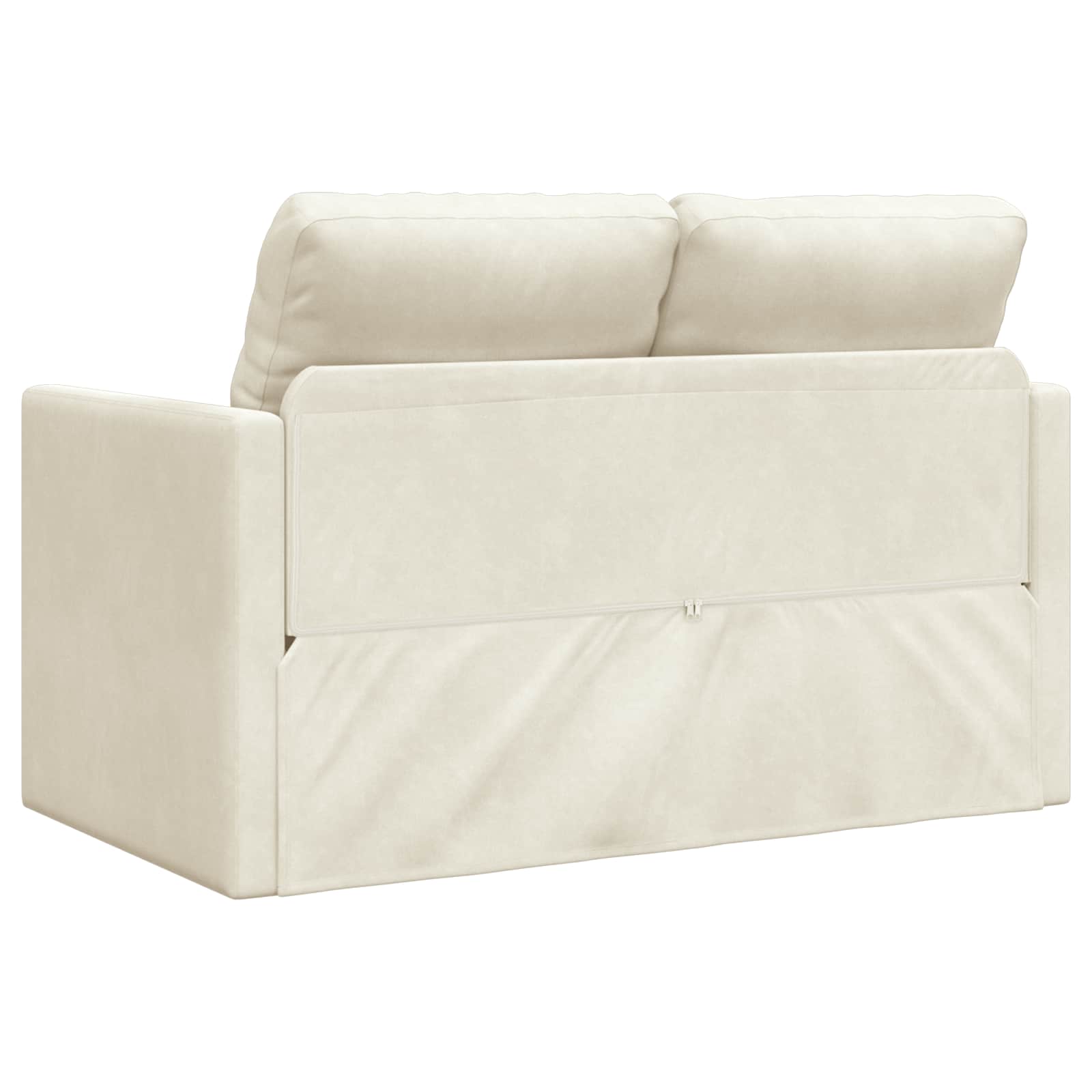 Sofa postelja 122cm krema Žamet - slika 7