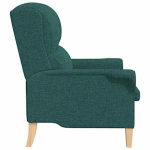 křeslo Tmavě zelená textil - obrázek 5
