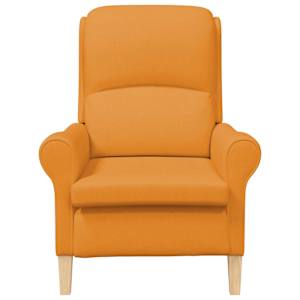křeslo Tmavě žlutá 76 x 94 x 102 cm textil - obrázek 4