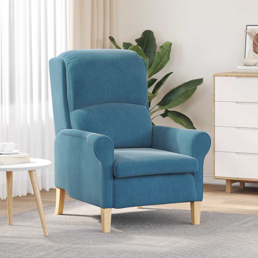 Sinine tugitool Sinine Kangas, Puit Standardsuurus Ergonoomiline