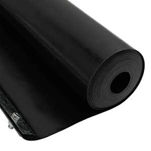 vidaXL Juuret&otilde;ke Must 0,7 x 3 m Polyethylene