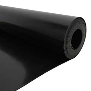 vidaXL Juuret&otilde;ke Must 0,7 x 3 m Polyethylene
