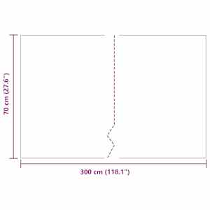 Kořenová bariéra Černá 0,7 x 3 m Polyethylen - obrázek 9