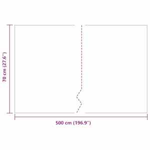 Kořenová bariéra Černá 0,7 x 5 m Polyethylen - obrázek 9