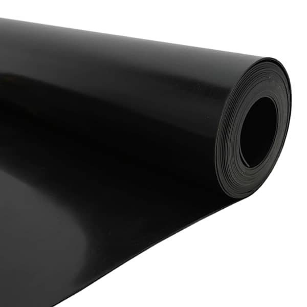 vidaXL Juuret&otilde;ke Must 0,7 x 10 m Polyethylene
