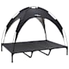 vidaXL Koeravoodi Must 122 x 93 x 106,5 cm Teras