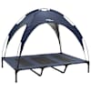 vidaXL Koeravoodi Tumesinine 122 x 93 x 106,5 cm Teras