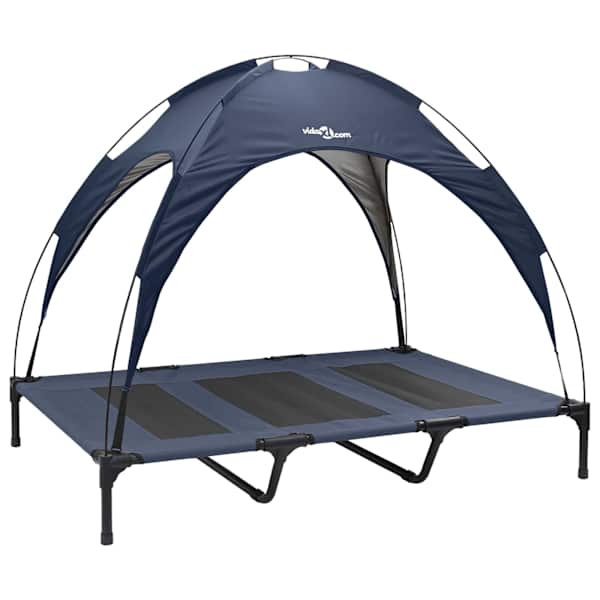 vidaXL Koeravoodi Tumesinine 122 x 93 x 106,5 cm Teras