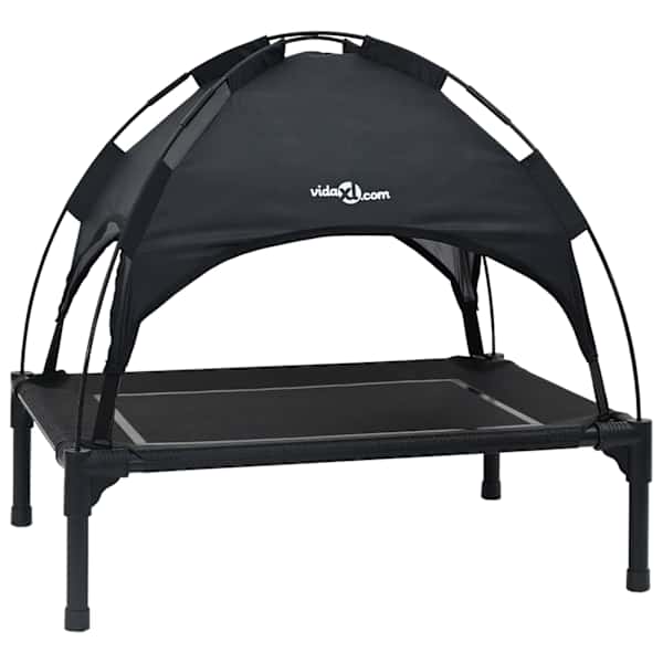 vidaXL Koeravoodi 71 x 64 x 71 cm Teras Must