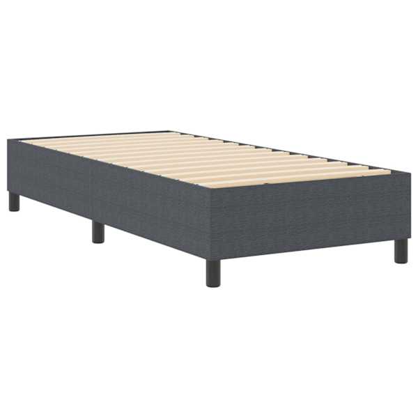 vidaXL Platvormvoodi raam Tumehall 80 x 200 cm Korter kangas