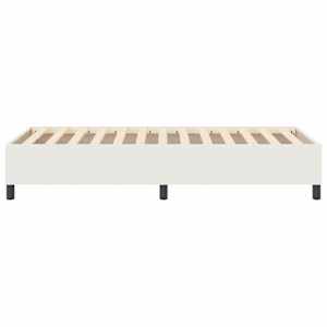 Rám platformy Krémová 90 x 200 cm Žebrovaná látka - obrázek 6