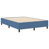 vidaXL Platvormvoodi raam Sinine 140 x 200 cm Korter kangas