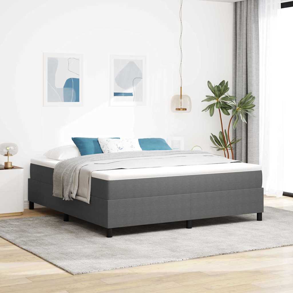 Box Spring Bed Helehall Super King Korduroo Riie