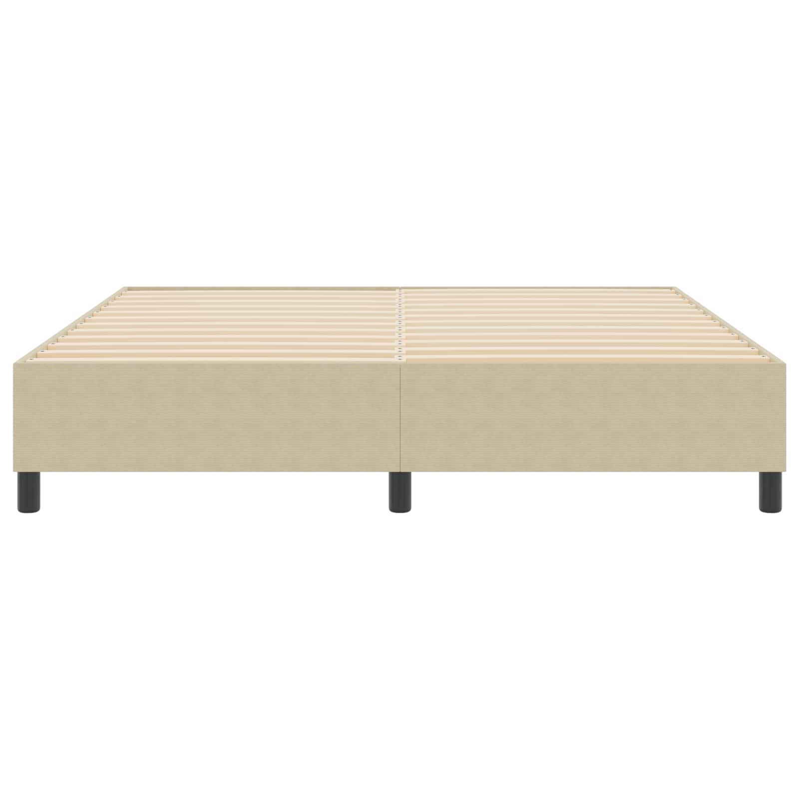 Plattform sengestel Grågrønn 180 x 200 cm stoff - Bilde 3