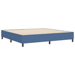 Rám platformy Modrá 200 x 200 cm Žebrovaná látka - obrázek 7