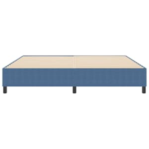 Rám platformy Modrá 200 x 200 cm Žebrovaná látka - obrázek 5